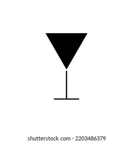 Becher, Glas, Laborbild Vektorgrafik Logo Vorlage. Geeignet für viele Zwecke.