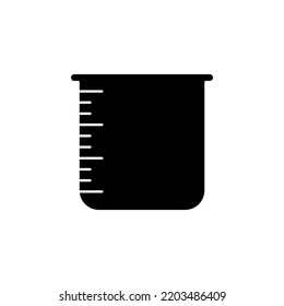 cup, glass, lab Icon Vector Illustration Logo Template. Suitable For Many Purposes.