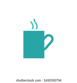 Cup of glass logo template vector icon design
