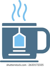 Cup Glyph Two Colour Icon