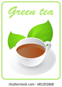 Cup of green tea