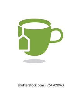 cup green tea logo