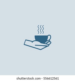 cup in hand, icon
