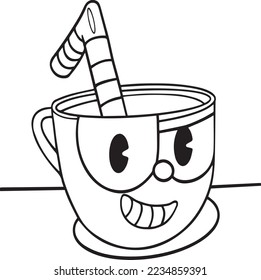 Cup hero games,for children's coloring and your design