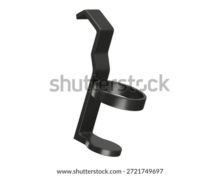 cup holder icon 3d illustration render