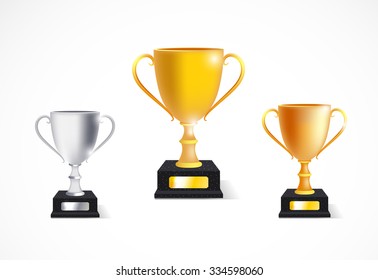 Cup holder on a white background