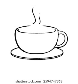 A Cup of Hot Coffee