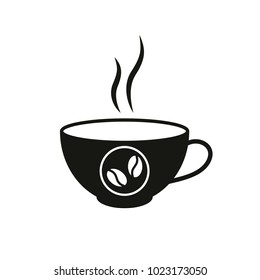 cup of hot coffee icon
