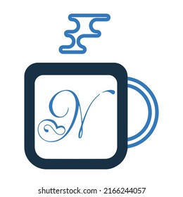 Icono de Copa y café caliente