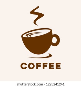 Cup of Hot Coffee vector