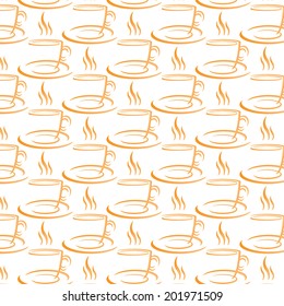 Cup of hot drink (coffee, tea etc)