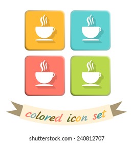 Cup of hot drink sign. Coffee symbol icon. Symbol of hot drink . Icon cafe or diner.