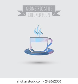 Cup of hot drink sign. Coffee symbol icon. Symbol of hot drink. Icon cafe or diner.