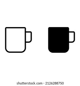 Cup icon for apps and web sites