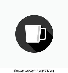 Cup Icon. Beverage Element Symbol - Vector Logo Template.