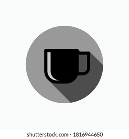 Cup Icon. Beverage Element Symbol - Vector Logo Template.