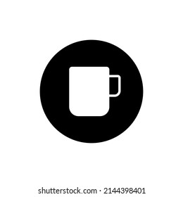 Cup-Symbol in der schwarzen Runde
