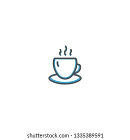 Cup icon design. Gastronomy icon vector illustration design