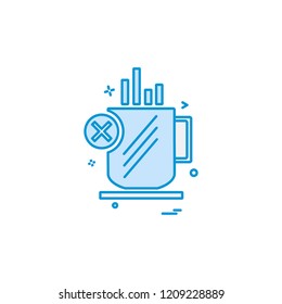 Cup icon design vector