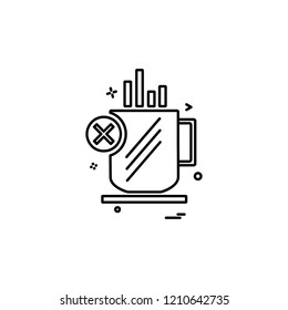 Cup icon design vector