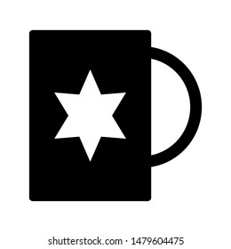 cup icon design vector simple
