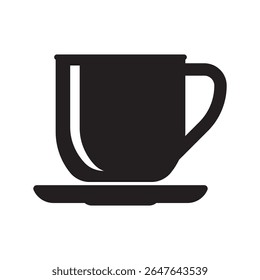 Cup icon. Drink icon. Coffee or tea cup. 