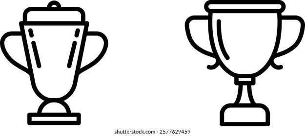 "Cup Icon for Drinks, Beverages, and Refreshment Concepts"