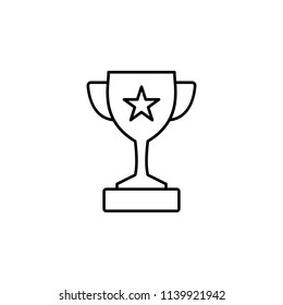 cup icon. Element of sturt up icon for mobile concept and web apps. Thin line cup icon can be used for web and mobile