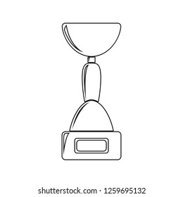cup icon. Element of Sucsess and awards for mobile concept and web apps icon. Thin line icon for website design and development, app development