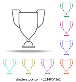 cup icon. Elements of awards in multi color style icons. Simple icon for websites, web design, mobile app, info graphics