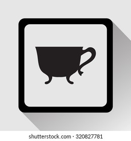 Cup icon great for any use. Vector EPS10.
