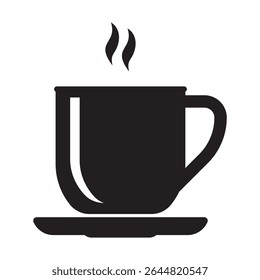 Cup icon. Hot drink icon. Coffee or tea cup.