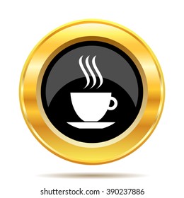 cup icon. Internet button on white background. EPS10 vector.
