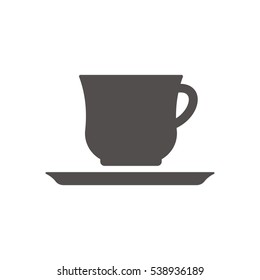  Cup icon, isolated. Flat  design.
