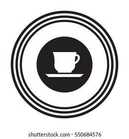  Cup icon, isolated. Flat  design.