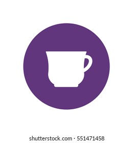 Cup icon, isolated. Flat  design.