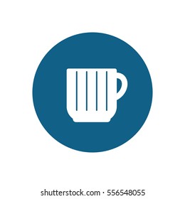  Cup icon, isolated. Flat  design.