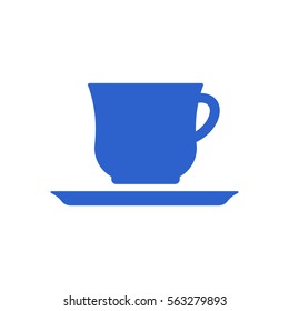  Cup icon, isolated. Flat  design.