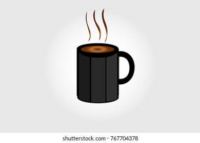Cup icon. Logo or emblem. Flat design. Vector.
Illustration can be used in the internet shop, 
advertisements,
banners, websites, infographics. Black color.

