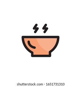 ilustración vectorial de icono de taza