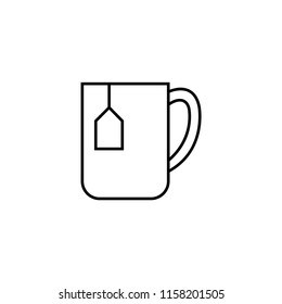 Cup icon. Mug icon. Tea cup icon. Cup vector flat icon.
