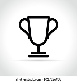 cup icon on white background