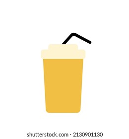 cup icon on a white background, vector illustration