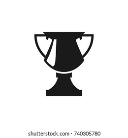cup icon on white background