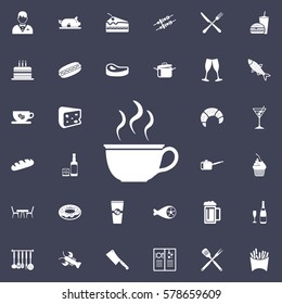 cup icon. restaurant set of icons.