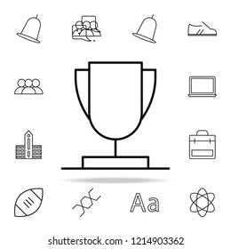 cup icon. school icons universal set for web and mobile
