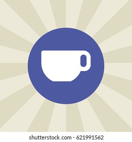 cup icon. sign design. background