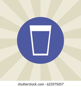 cup icon. sign design. background
