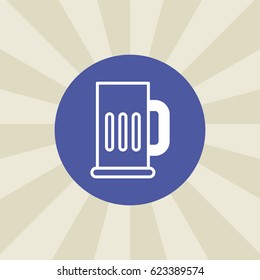 cup icon. sign design. background
