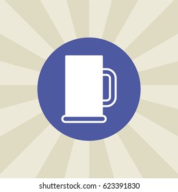 cup icon. sign design. background